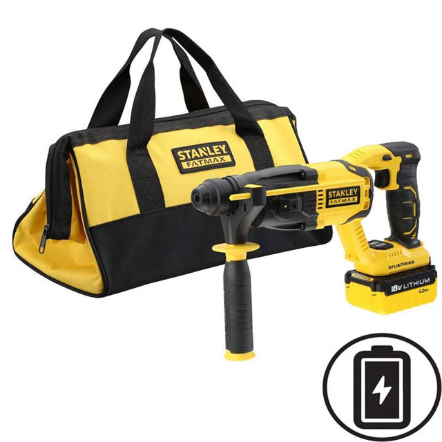 STANLEY HAMMER FMCD900M1S-QW SDS 4.0AH 18V