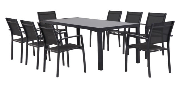 KANSAS OUTDOOR TABLE 205X90X73CM 