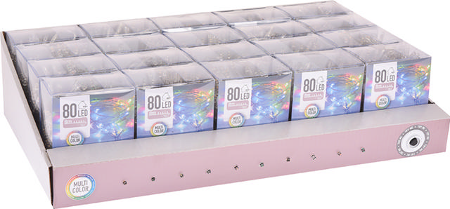 LED LIGHTS 80PCS BO MULTI