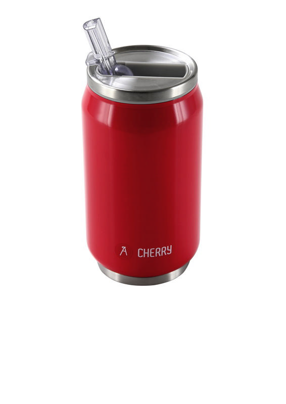 LES ARTISTES CAN'IT MUG INSULATED 280ML RED