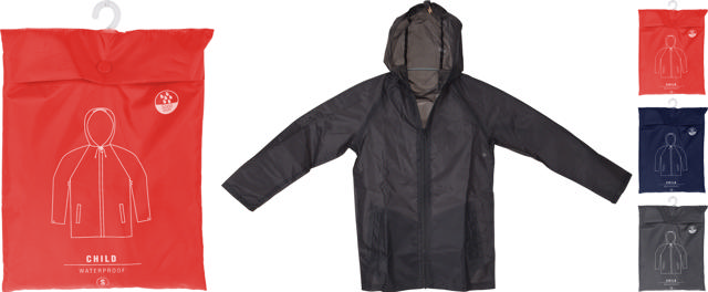 RAINCOAT FOR CHILDREN 3 SIZES