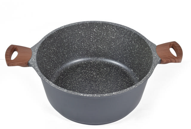 ESTIA STONE CASSEROLE WITH LID 20CM