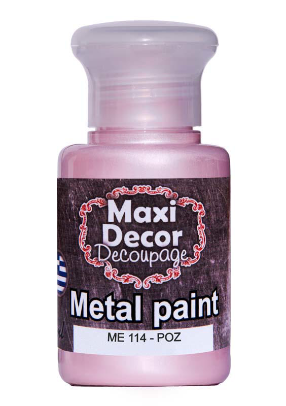 MAXI DÉCOR ACRYLIC METALLIC CODE 114 60ML