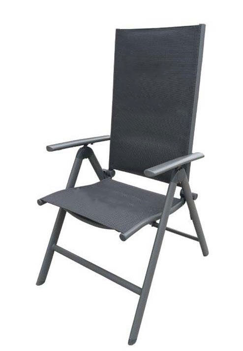 STEFY ALUMINIUM PADDED FOLDING CHAIR