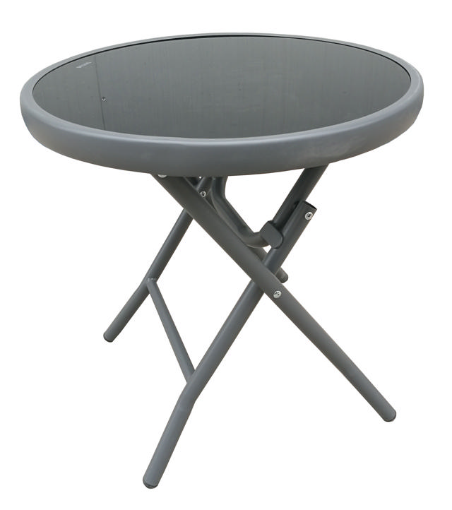 YORK STEEL TABLE 46X49CM