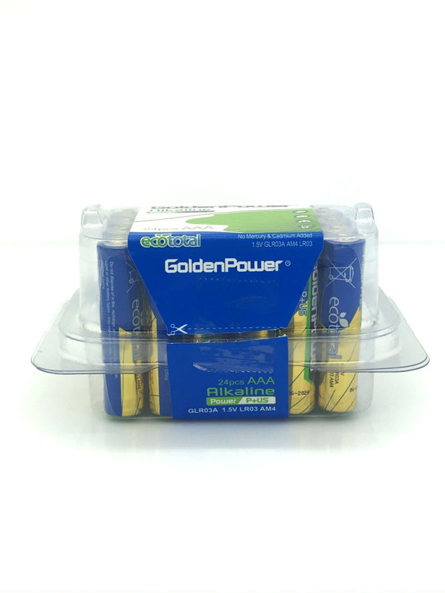 G.P 1.5V AA ALKALINE (AAA)24PC