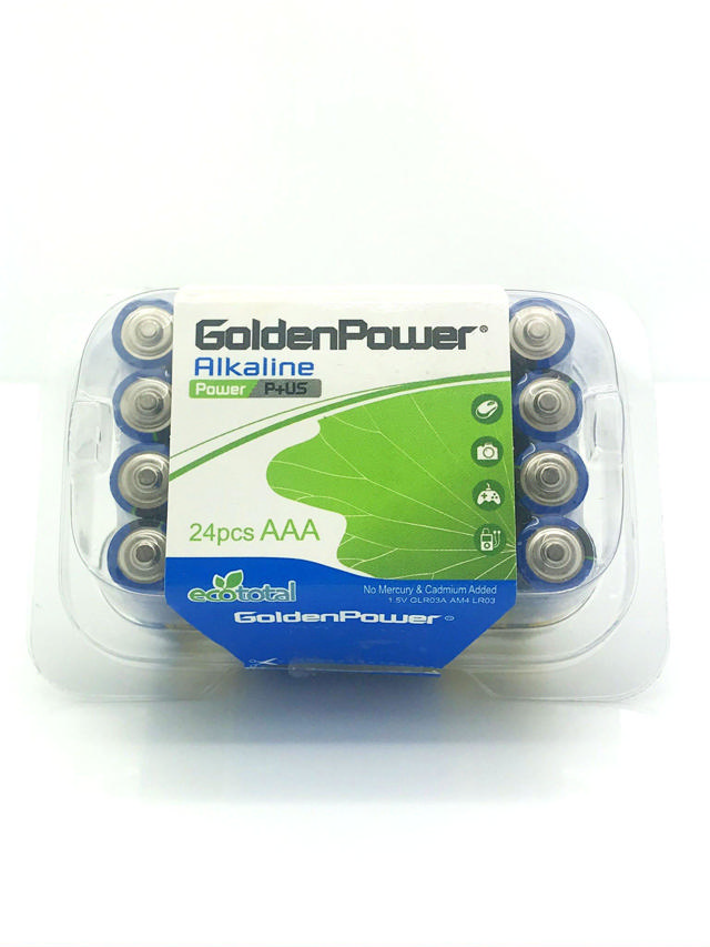 G.P 1.5V AA ALKALINE (AAA)24PC