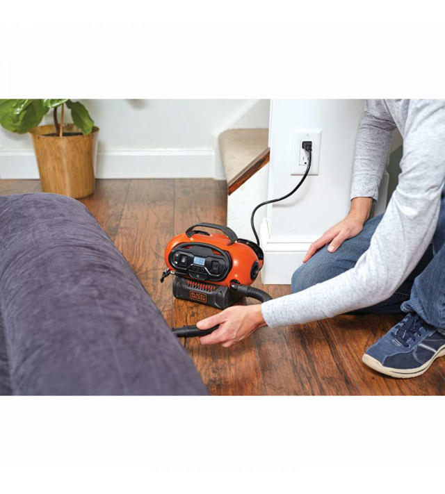 BLACK & DECKER BDCINF18 ΤΡΟΜΠΑ ΑΥΤΟΚΙΝΗΤΟΥ 160PSI ΜΕ ΚΑΛΩΔΙΟ ΑΝΑΠΤΗΡΑ 12V