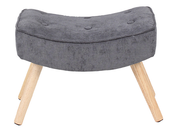 NATALY FOOTSTOOL GREY