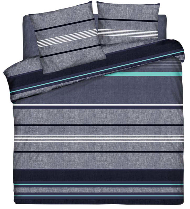 QUILT COVER SET 220X240 R.BLUE