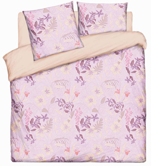 IONION QUILT COVER SET QUILT CASE & 2PILLOW CASE TROPIC 220X240CM