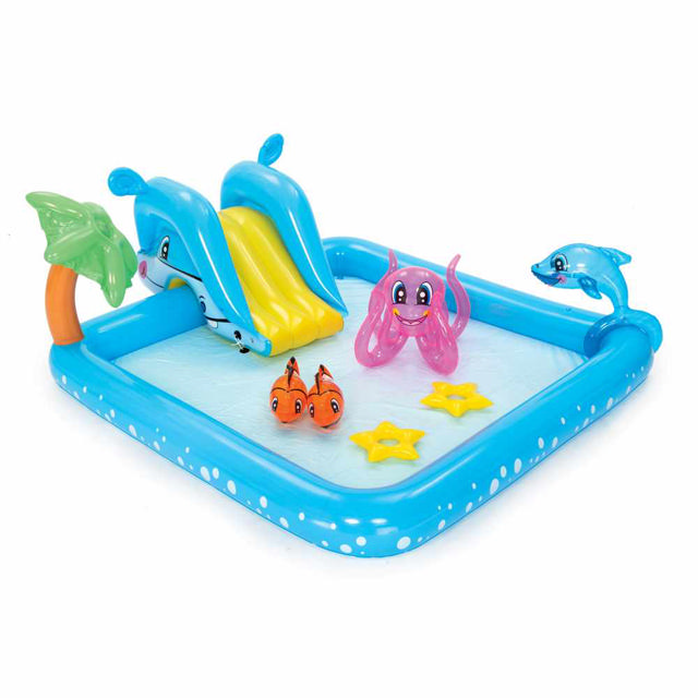 BESTWAY 53052 AQUARIUM KIDS POOL PLAYGROUND 239X206X86CM