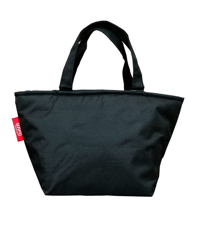 SUPER LUNCH BAG BLACK 20X14X20CM