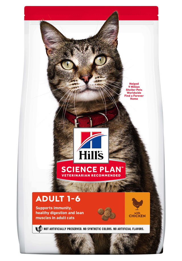 SCIENCE PLAN FELINE ADULT CHICKEN 300GR