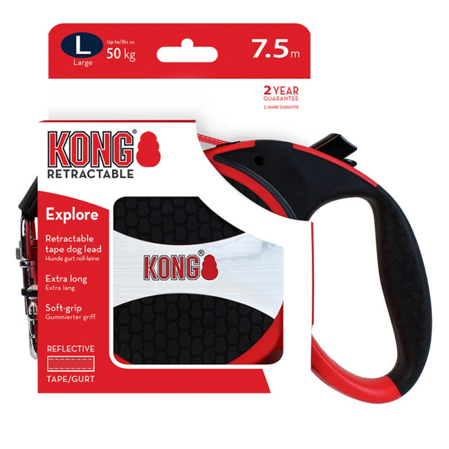 KONG LEASH EXP 7,5 50KG L RD