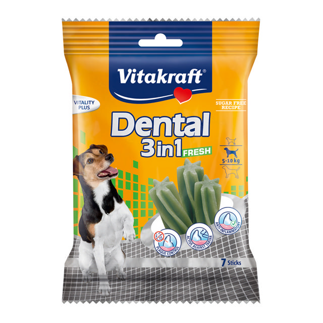 VITAKRAFT DENTAL FRESH 3IN1 SMALL