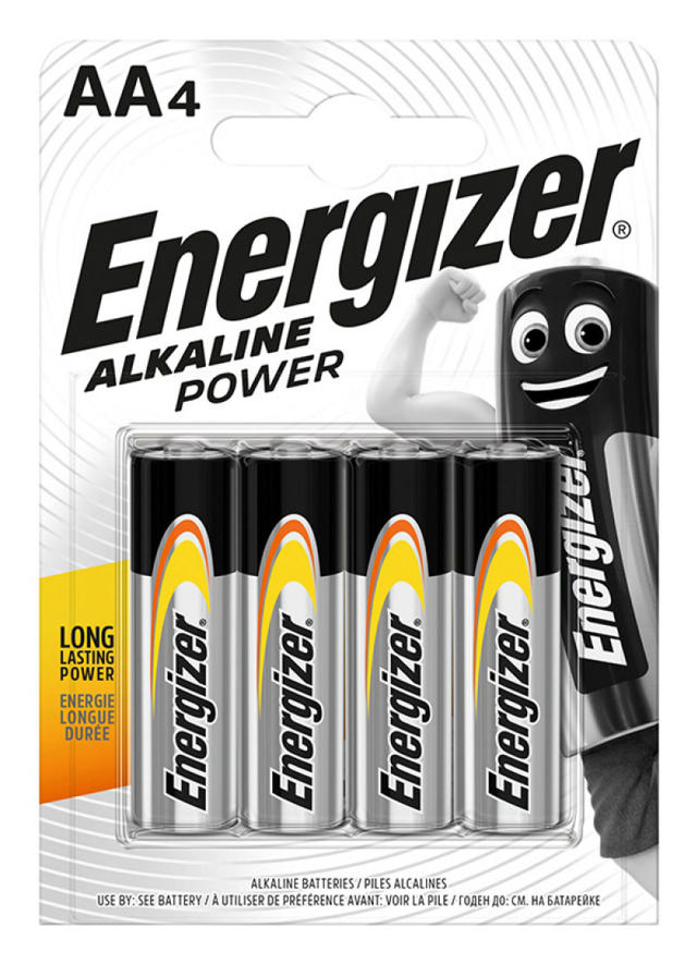 ENERGIZER ALKALINE POWER AA ΜΠΑΤΑΡΙΕΣ 4 ΤΕΜ