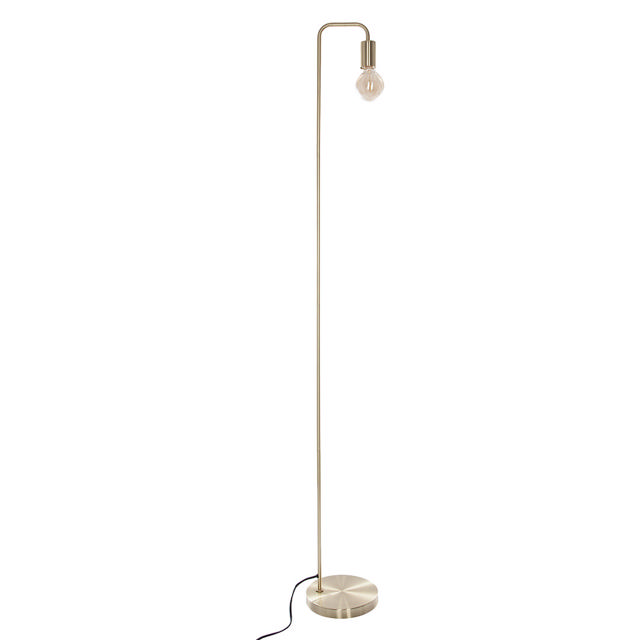 ATMOSPHERA 'KELI' 1xE27 (MAX.60W) FLOOR LAMP METAL GOLD IP20 Ø200xH1500MM