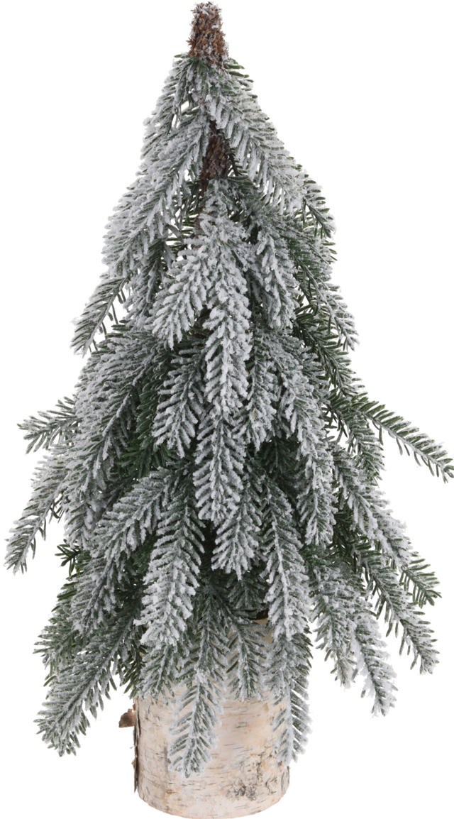 XMAS TREE WITH SNOW 60CM