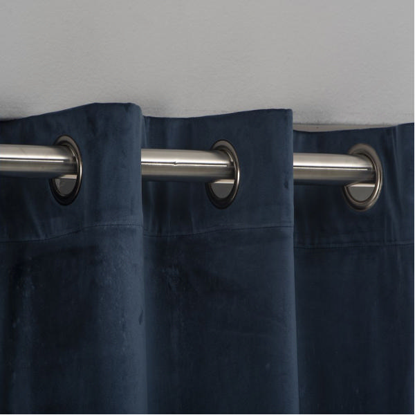 EASYHOME CURTAIN CALISTO BLUE 140X260CM