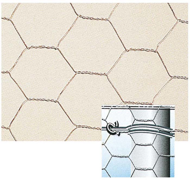 VERDEMAX METAL HEXAGONAL NET 1X10M  BG