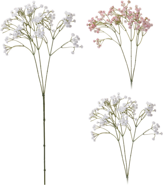 GYPSOPHILLA 68CM 2ASS CLR