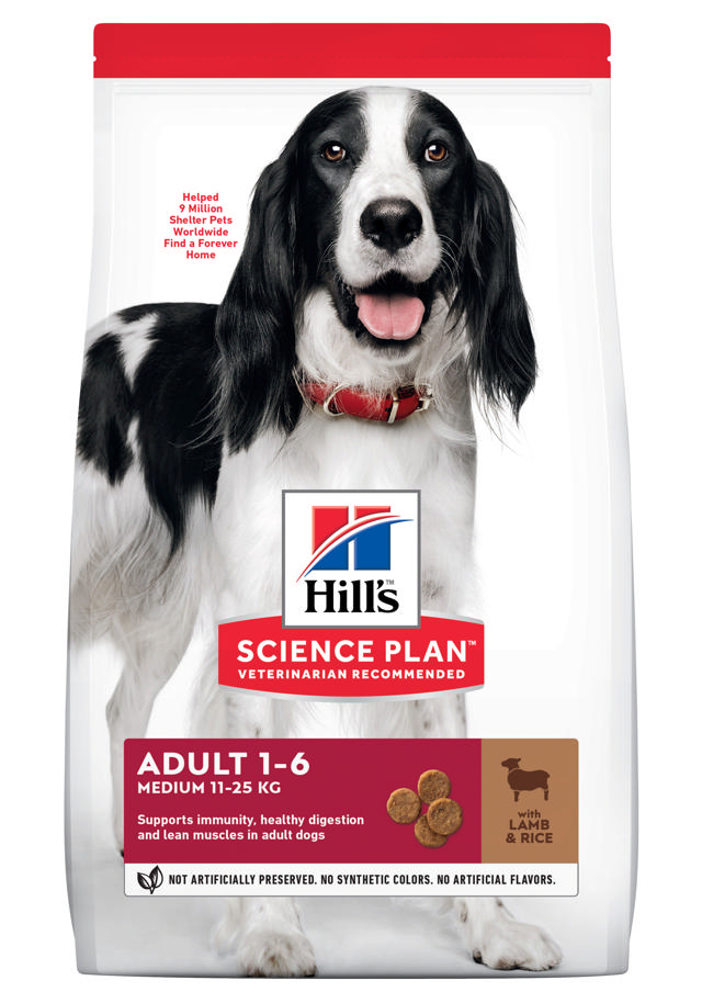 HILLS SCIENCE PLAN CANINE ADULT DOG LAMB & RICE 2.5KG