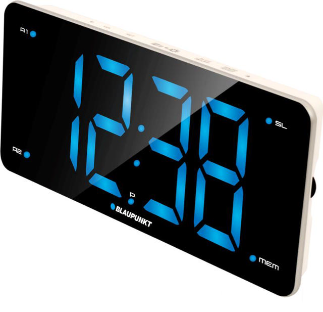 BLAUPUNKT CR15WH CLOCK RADIO WITH DUAL ALARM