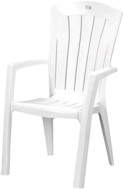 KETER SANTORINI OUTDOOR CHAIR 65X61X99CM - WHITE