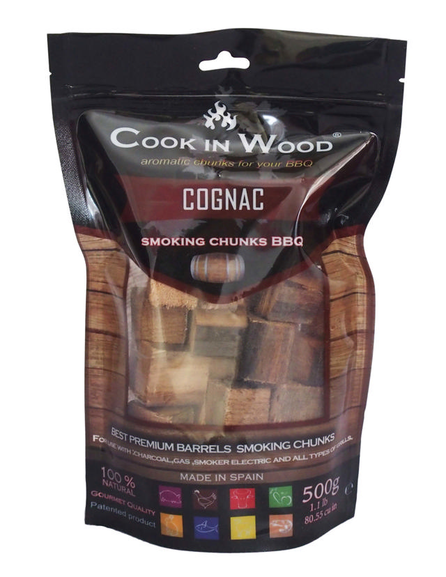 COOK IN WOOD 500GR SMOKING CHUNKS COGNAC