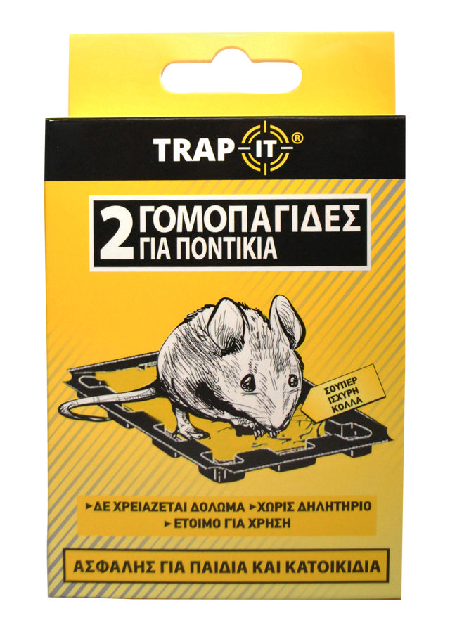 TRAP IT 2PCS MOUSE GLUE TRAPS