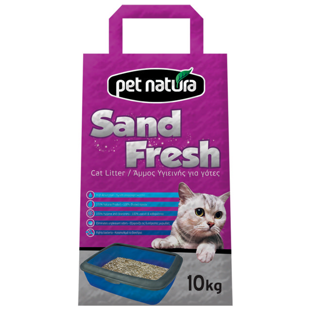 PETNATURA CAT SAND FRESH 10KG