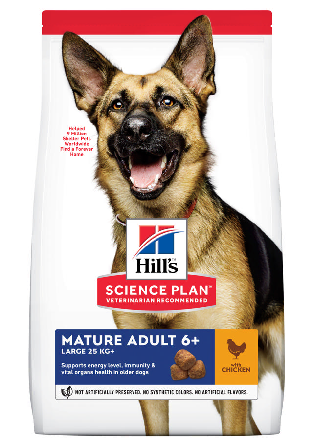 HILLS SCIENCE PLAN CANINE MATURE DOG LARGE BREED CHICKEN 14KG