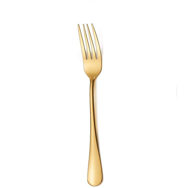 DINOX NIS GOLD TABLE FORK 3MM