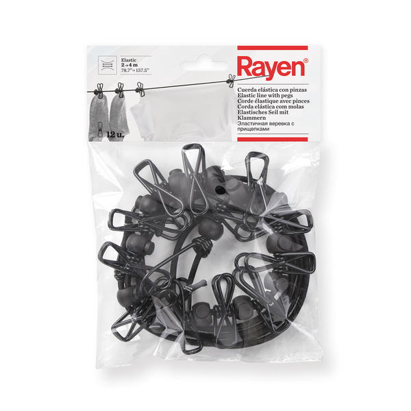 RAYEN ELASTIC CLOTHLINE W PEGS