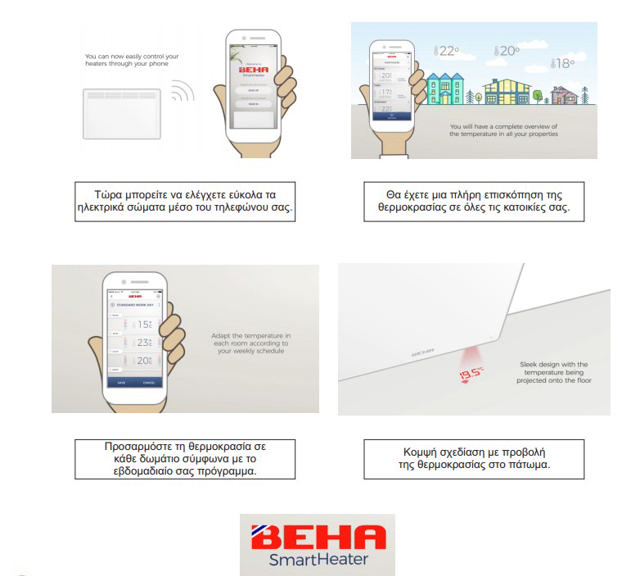 BEHA HEATER WIFI 1250W