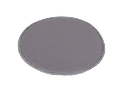 CUSHION BISTRO ROUND GREY 40X2.5CM