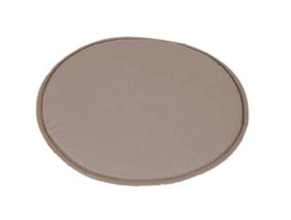 CUSHION BISTRO ROUND BEIGE 40X2.5CM