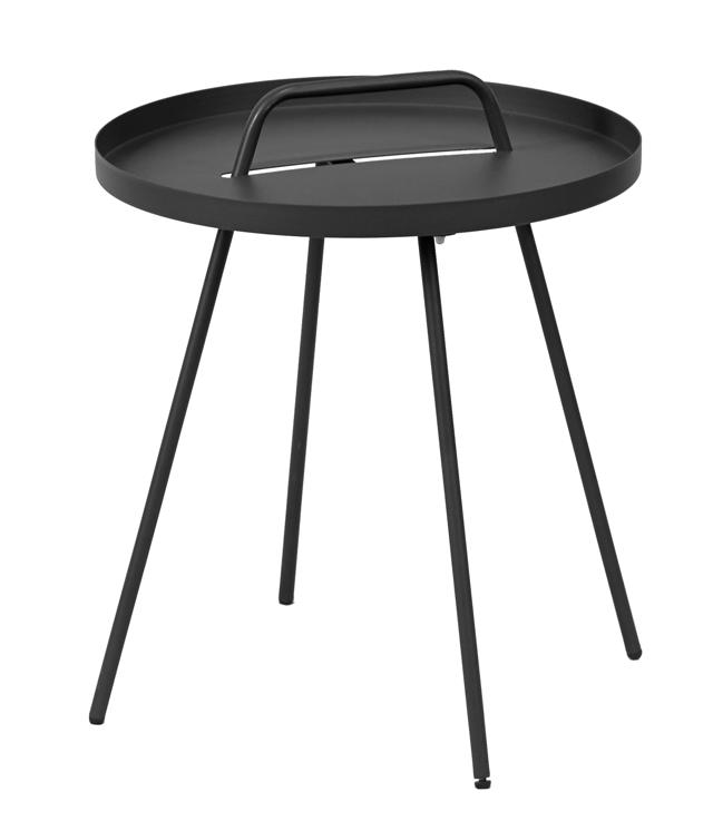 FRUIT TABLE ROUND DARK GREY 54X54X51CM