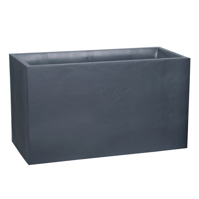 EDA PLASTIC POT RECTANGULAR 100X40X60CM, 116LT-13732-ANTHRACITE