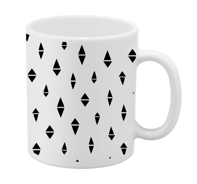 LARAH COFFEE MUG 320ML DIAMOND