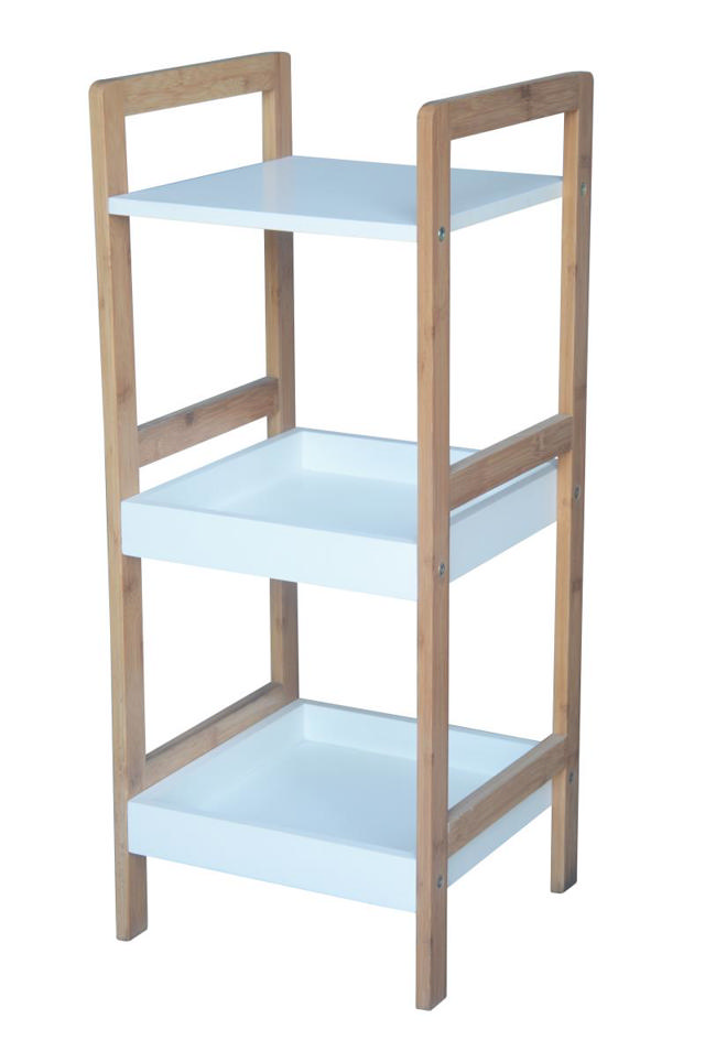 LONDON 3 TIER SHELF MDF+BAMBOO