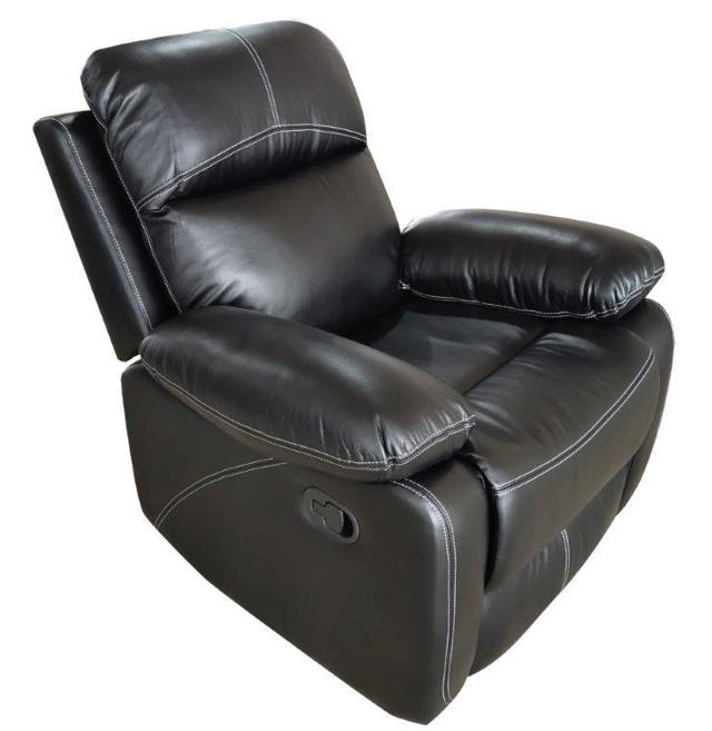 HELEN LV679 FOLDED RECLINER CHAIR BLACK 90X98X101CM