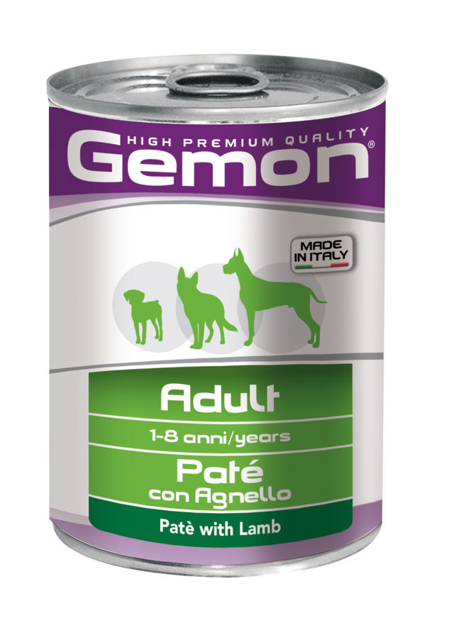 GEMON DOG PATE LAMB 400GR