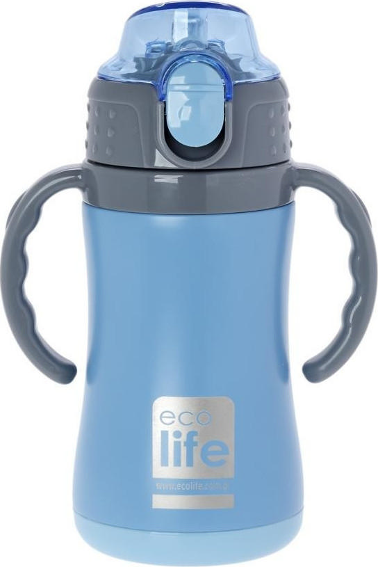 ECOLIFE ΠΑΙΔΙΚΟ ΘΕΡΜΟ 300ML ΜΠΛΕ