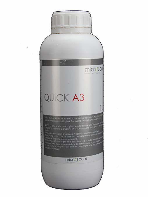 QUICK A3 ADJUSTABLE ACIDIFYING ADHESIVE ANTIFOAM 1L