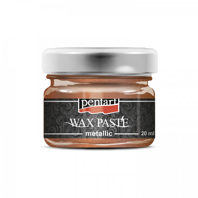 PENTART METTALIC WAX PASTE 20ML COPPER