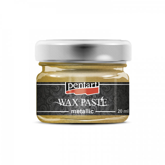 PENTART METTALIC WAX PASTE 20ML GOLD