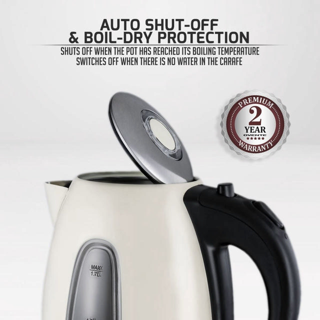 MATESTAR MAT-1732W KETTLE 1.7 LTR 2200W CREAM