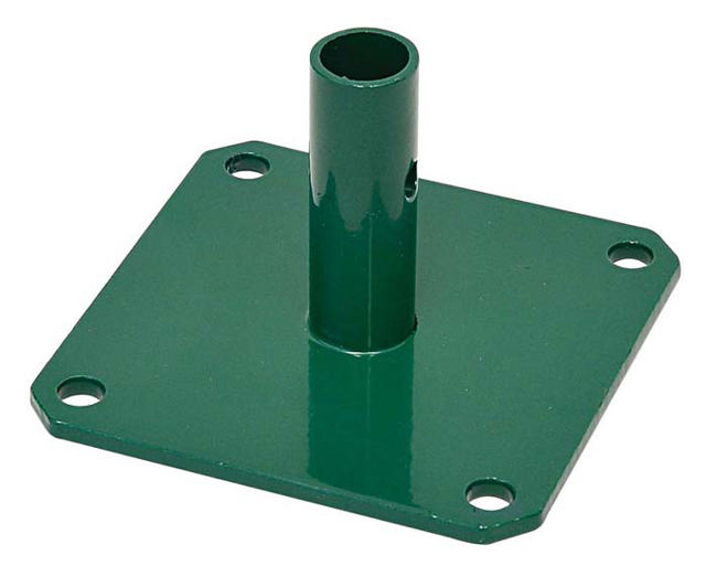 VERDEMAX BASE FOR STEEL TRELLIS SOPPURTING POLE GREEN 6PCS